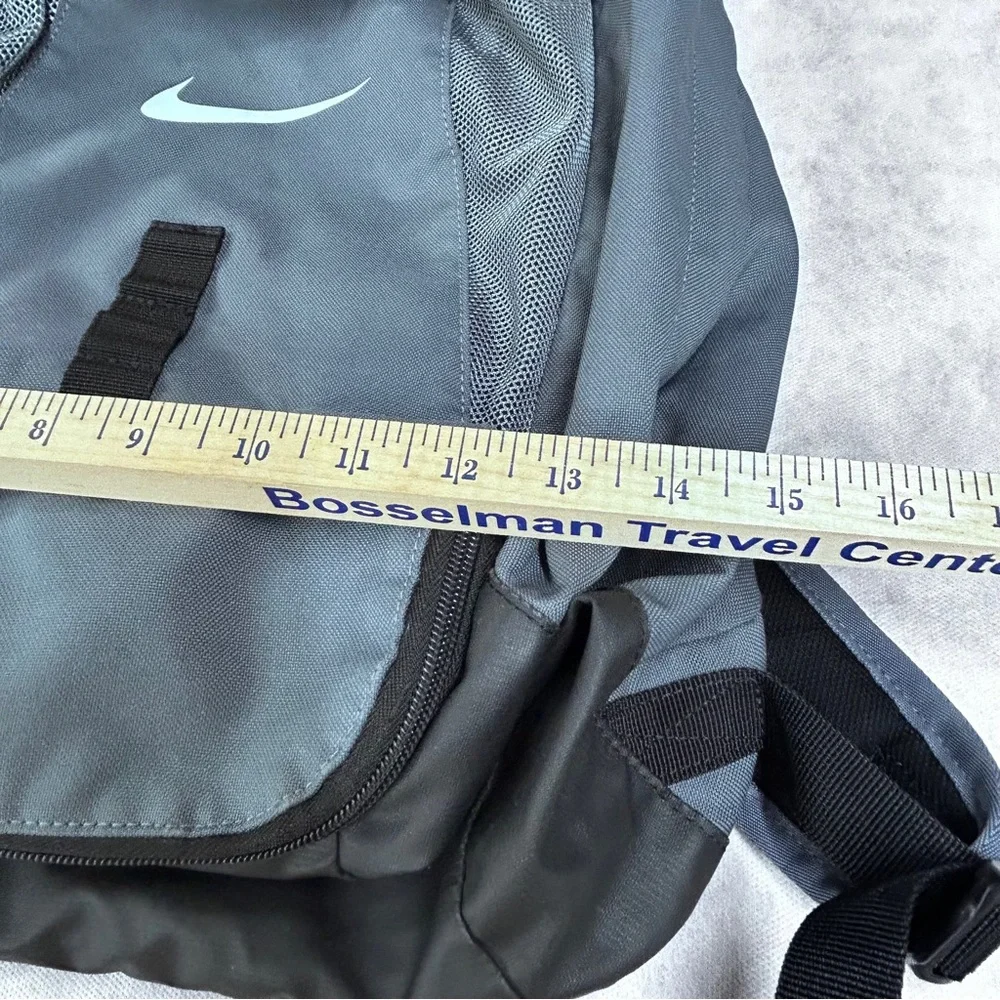 Nike Gray and‎ Black Backpack with Iconic Swoosh Embroidered “Lady Pirates”